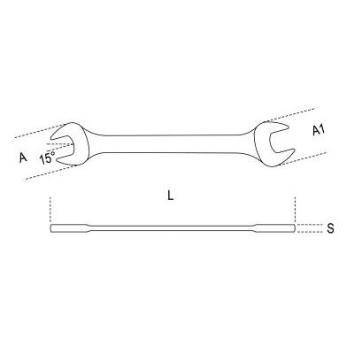 CHIAVE SPACCATA 6X7 55 BETA 000550012