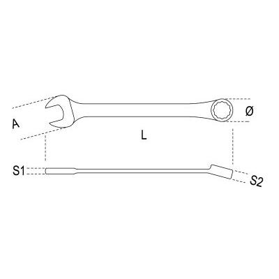 CHIAVE COMB SNOD CRIC 8 142SN 001420208