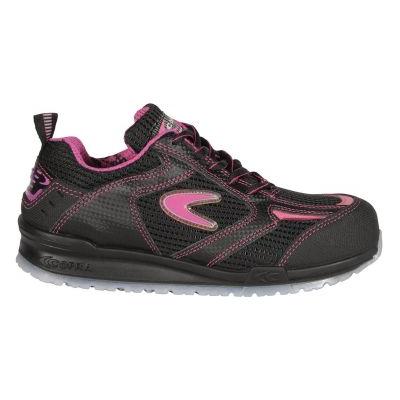 SCARPA EVA S1P NERA ROSA COFRA