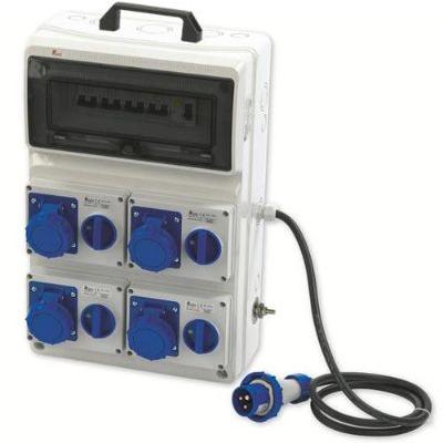 QUADRO CANTIERE 220V 16Ah INTER 2206